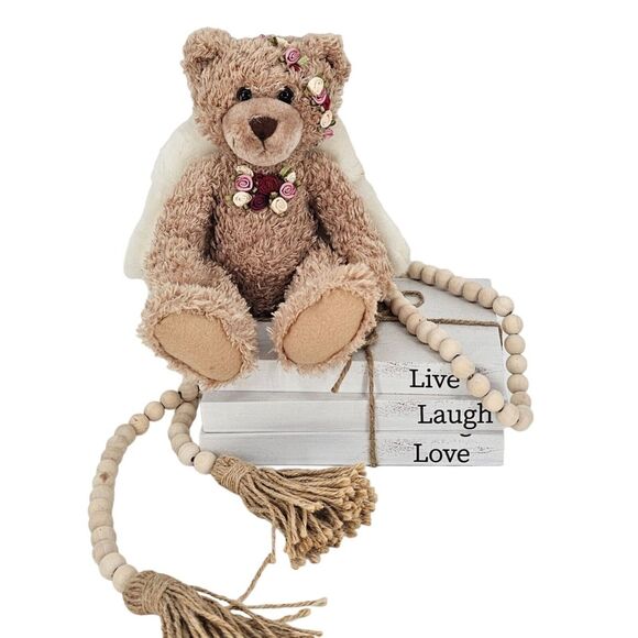 Stuffed Animal Bear Plush with Wings - Picture 11 of 11